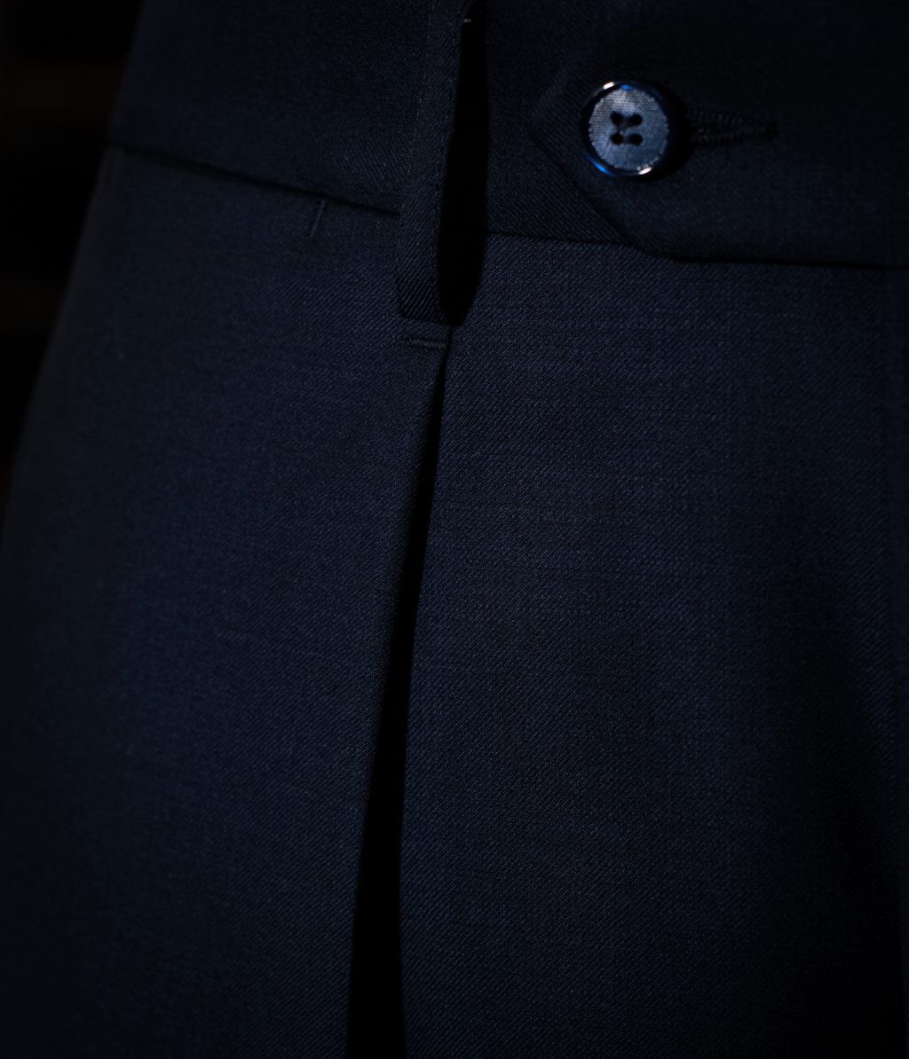 Modernico 3-Piece Pinstriped Blue Night Suit