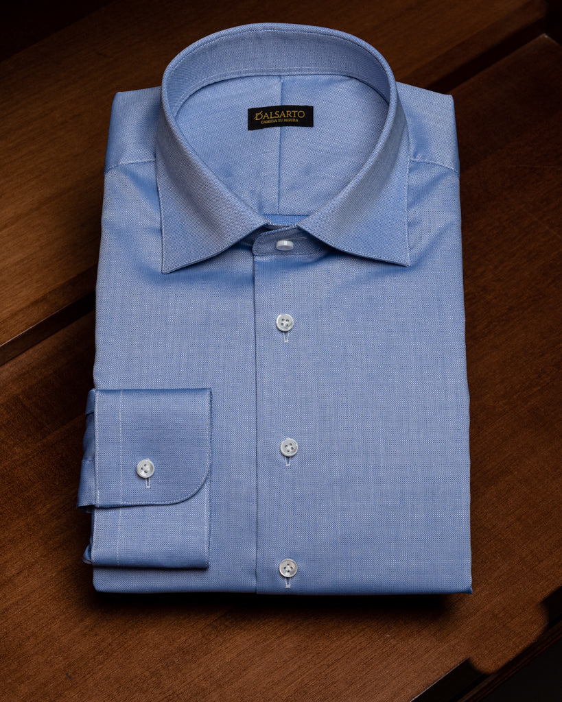 Bellini Blue Piquet Shirt