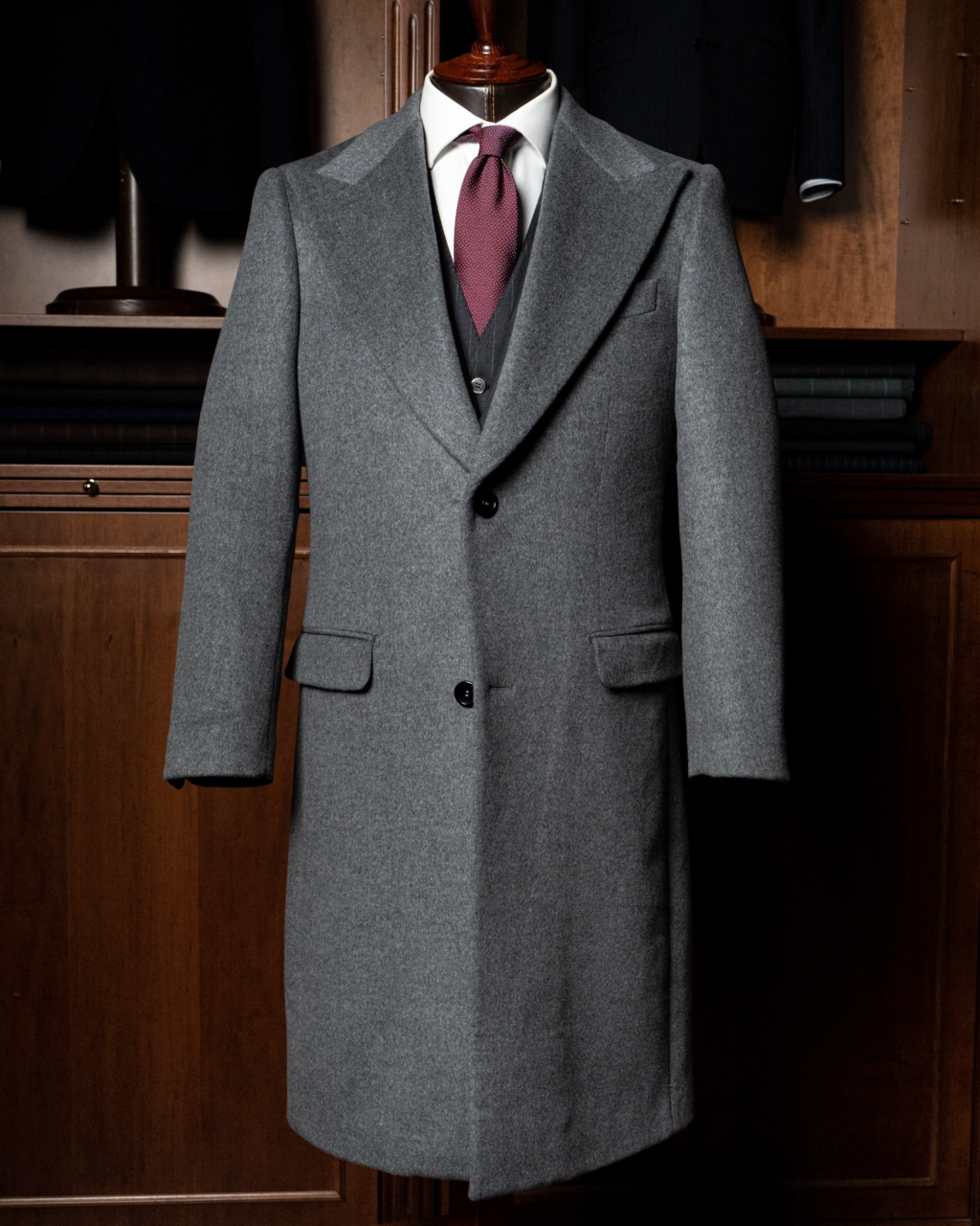 Cappotto Mantegna Grigio Fumo