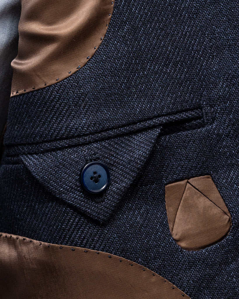 Giacca Giotto Blu Marrone