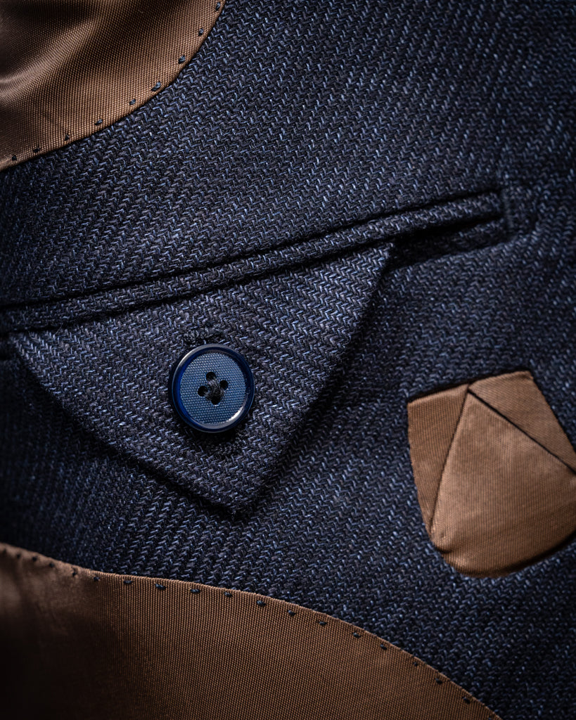 Giotto Blue Brown Jacket