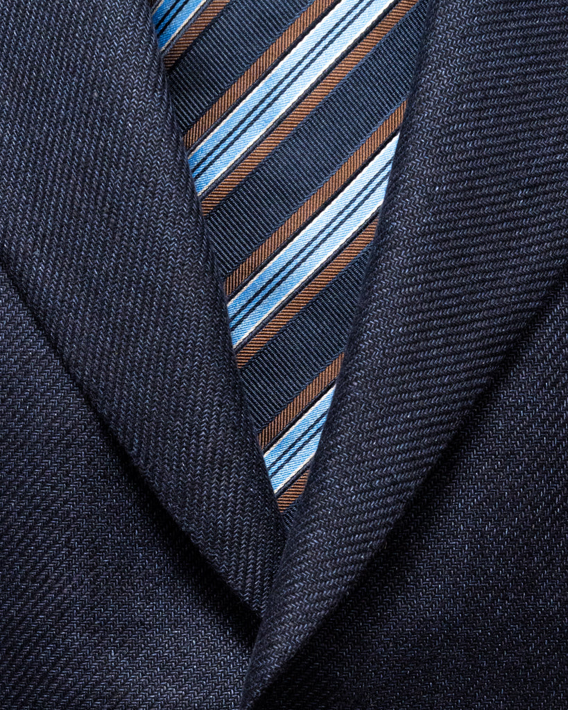 Giacca Giotto Blu Marrone