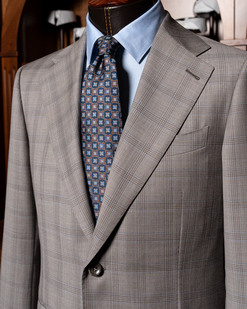 Giotto Check Beige Jacket