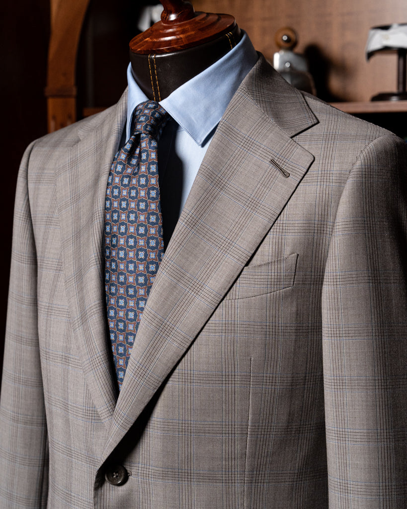 Giotto Check Beige Jacket