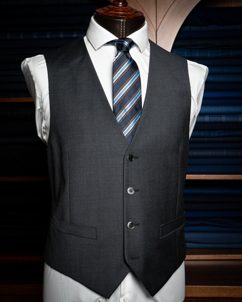 Gilet Grigio Cenere