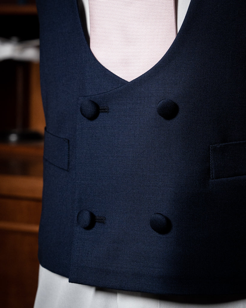 Navy Blue Waistcoat