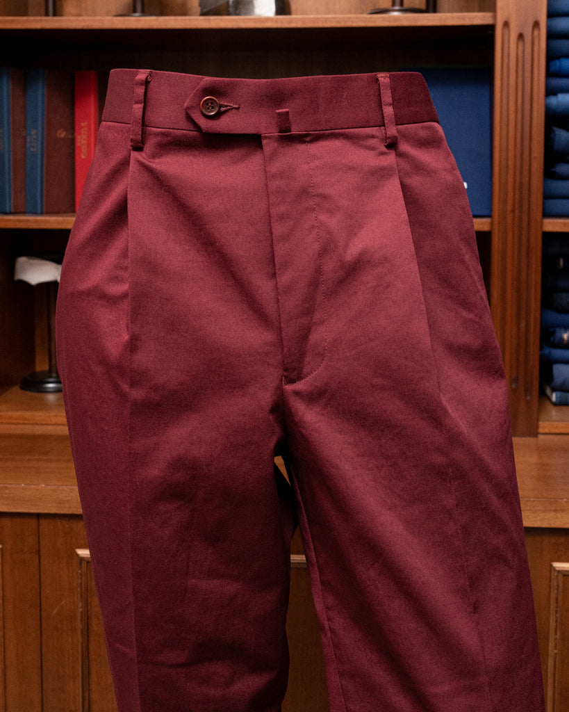 Pantalone Tiziano Rosso Scuro