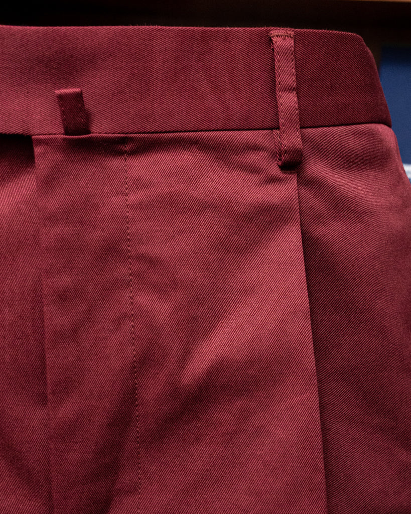 Pantalone Tiziano Rosso Scuro