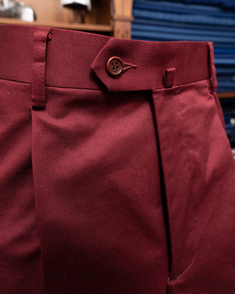 Pantalone Tiziano Rosso Scuro
