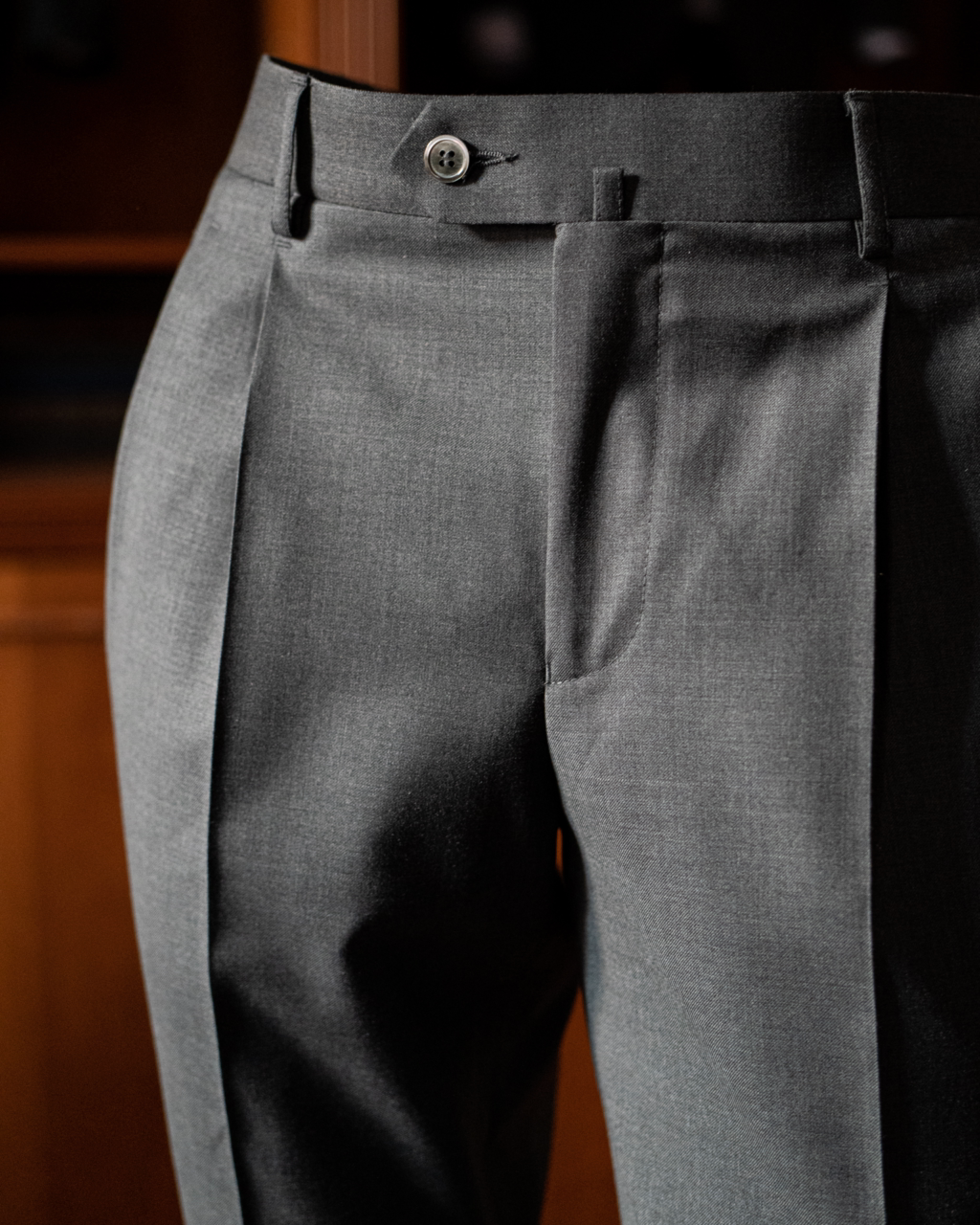 Gray Tiziano Pants