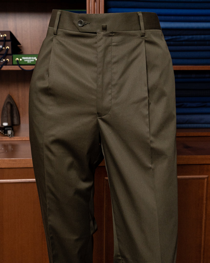Tiziano Dark Green Pants
