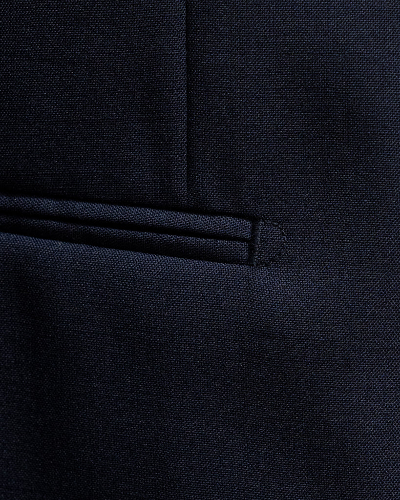 Dark Blue Unlined Bernini Suit