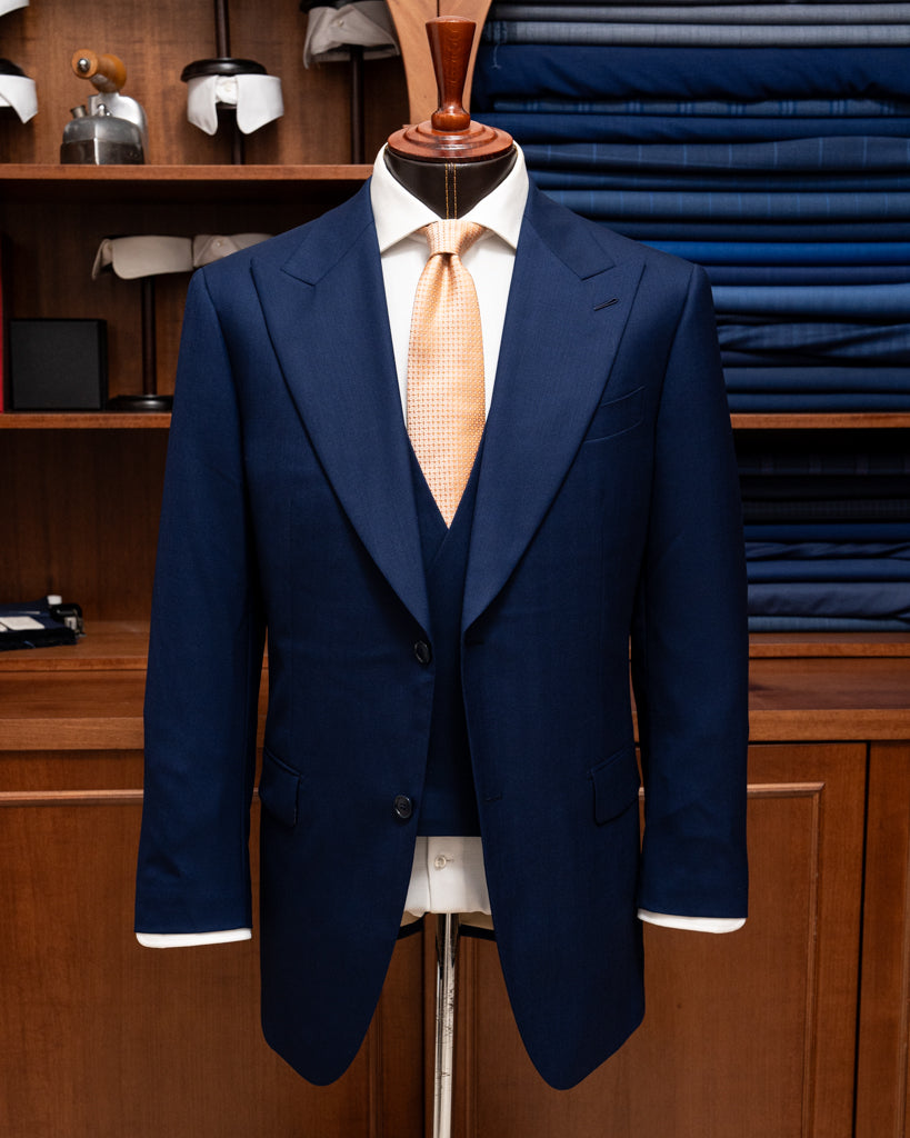 Abito Bernini Navy con Gilet