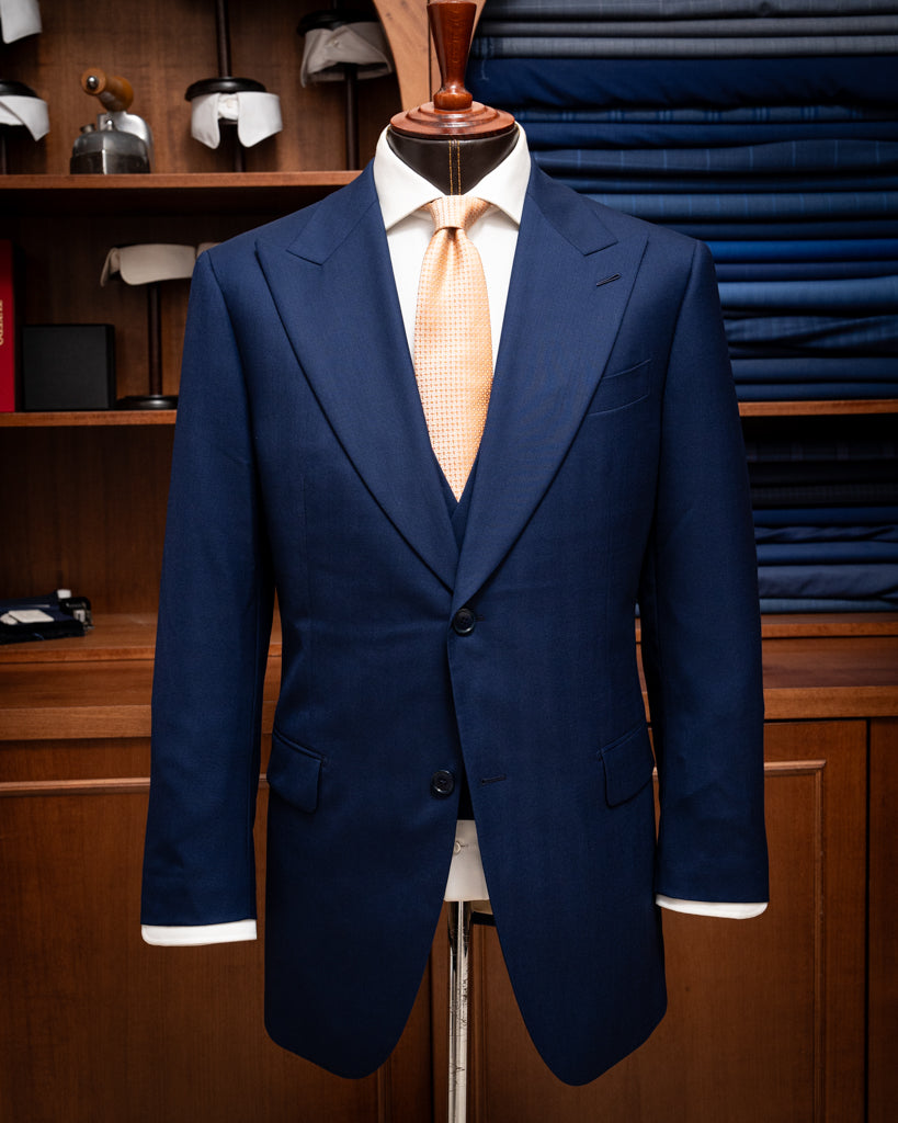 Abito Bernini Navy con Gilet
