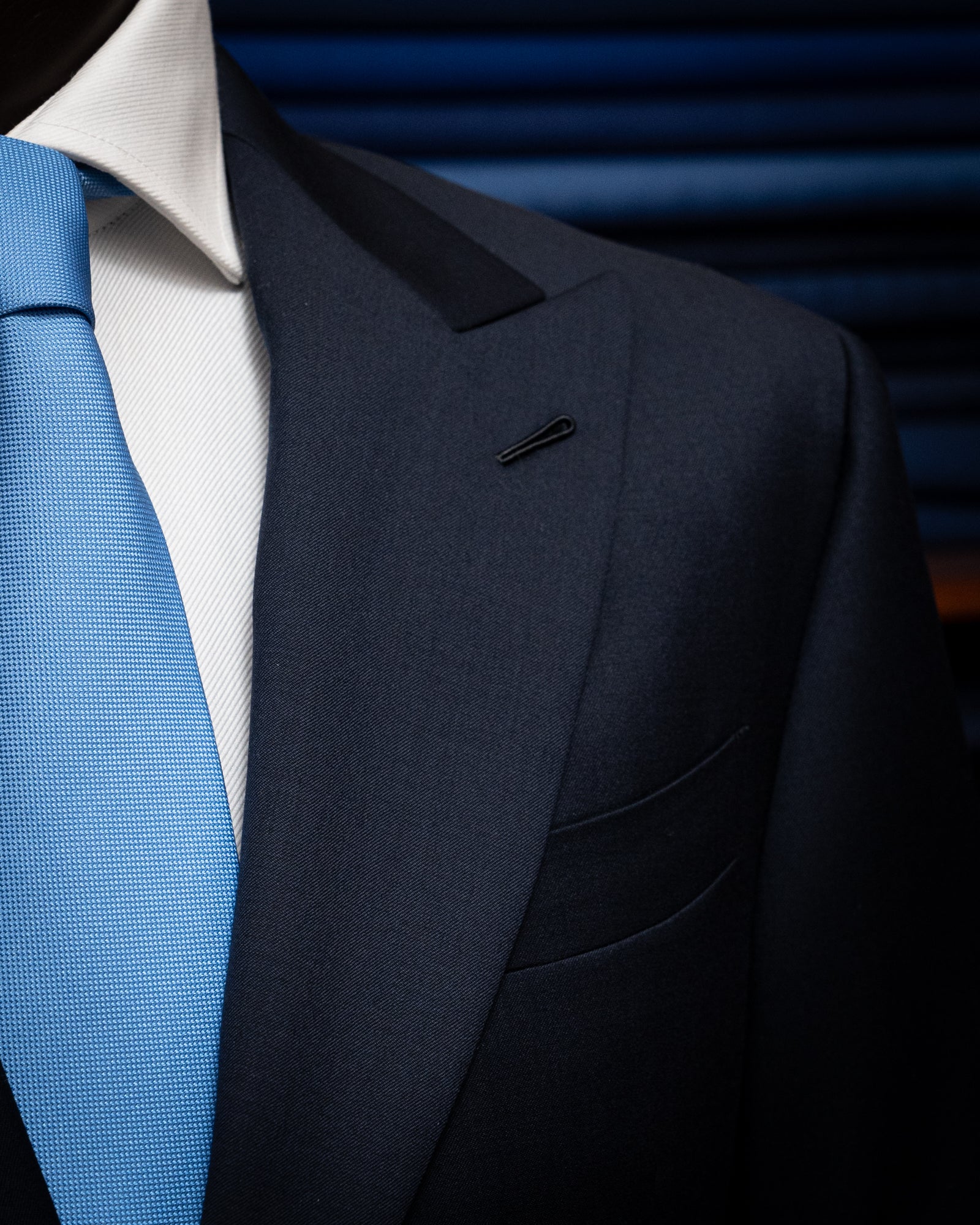 Bernini 3 Piece Dark Blue Suit
