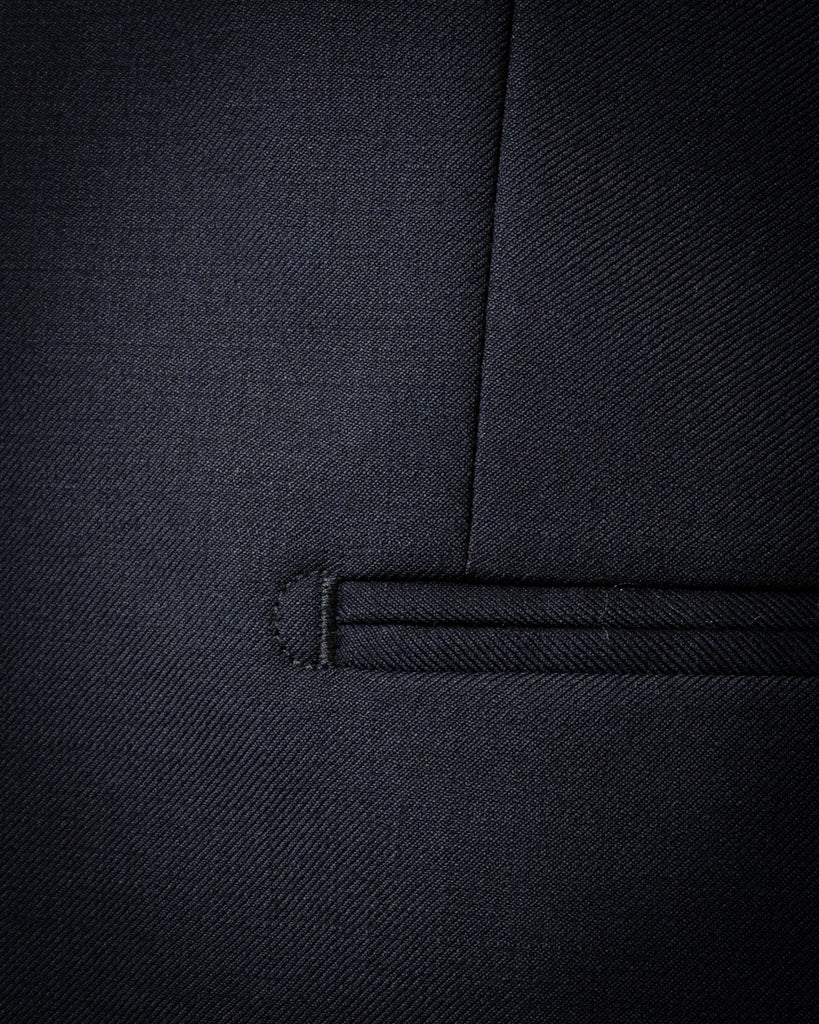 Bernini Blue Suit with Custom Lining