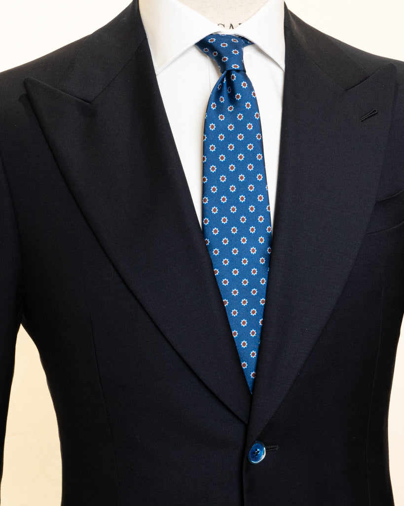 Bernini Blue Suit with Custom Lining