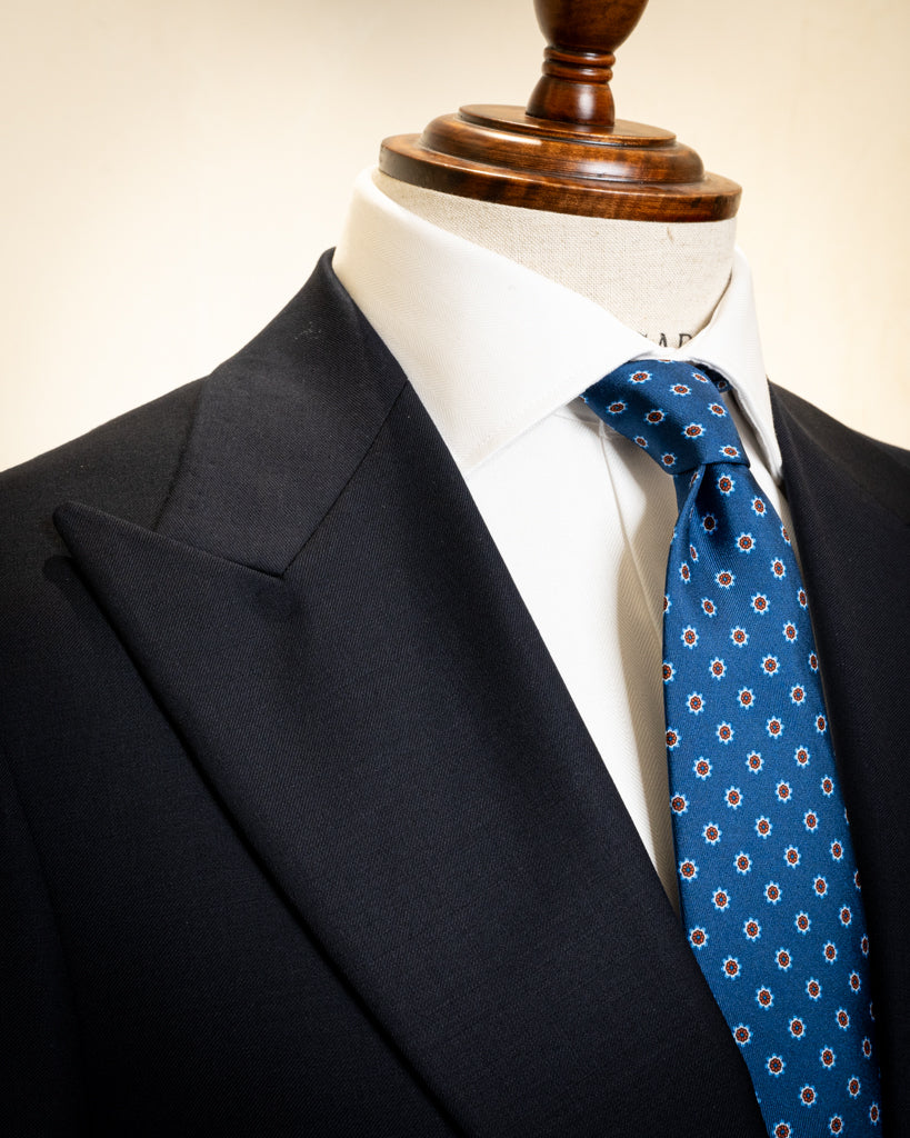 Bernini Blue Suit with Custom Lining