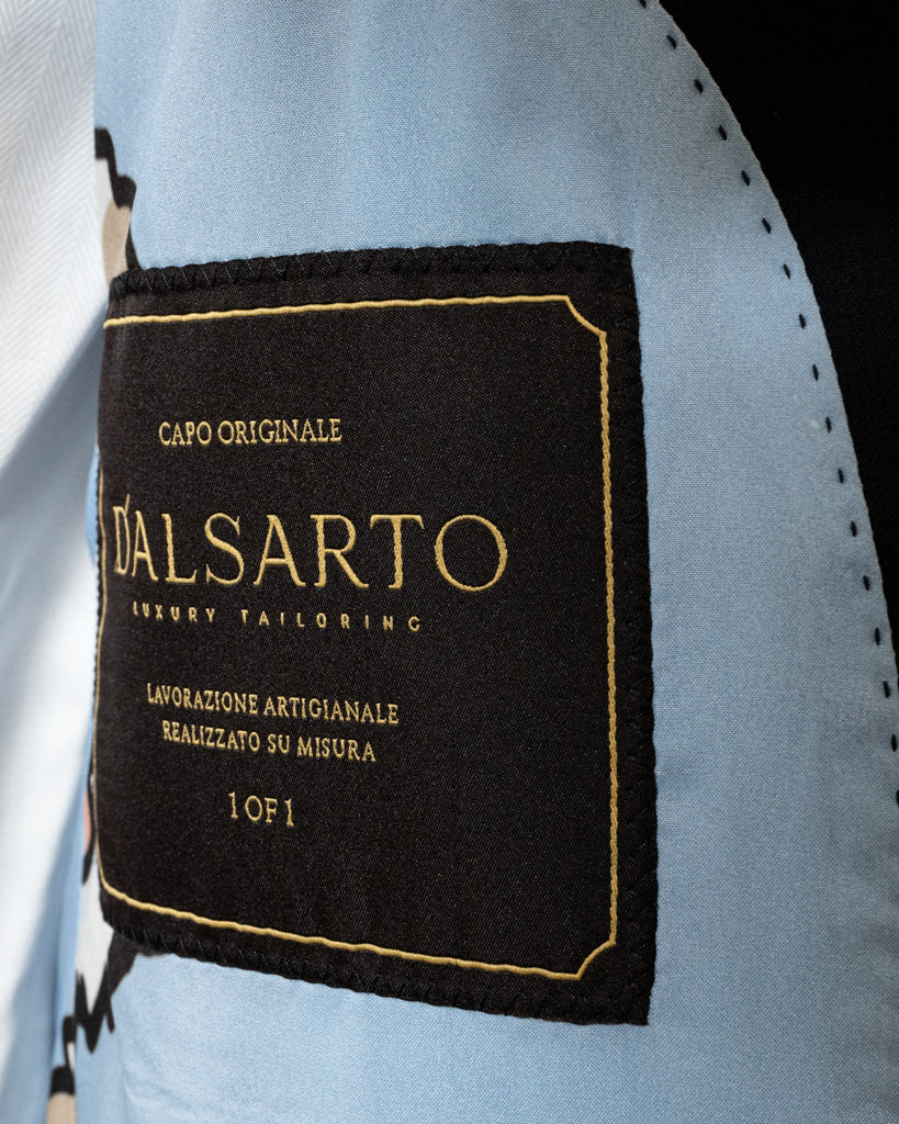 Bernini Blue Suit with Custom Lining