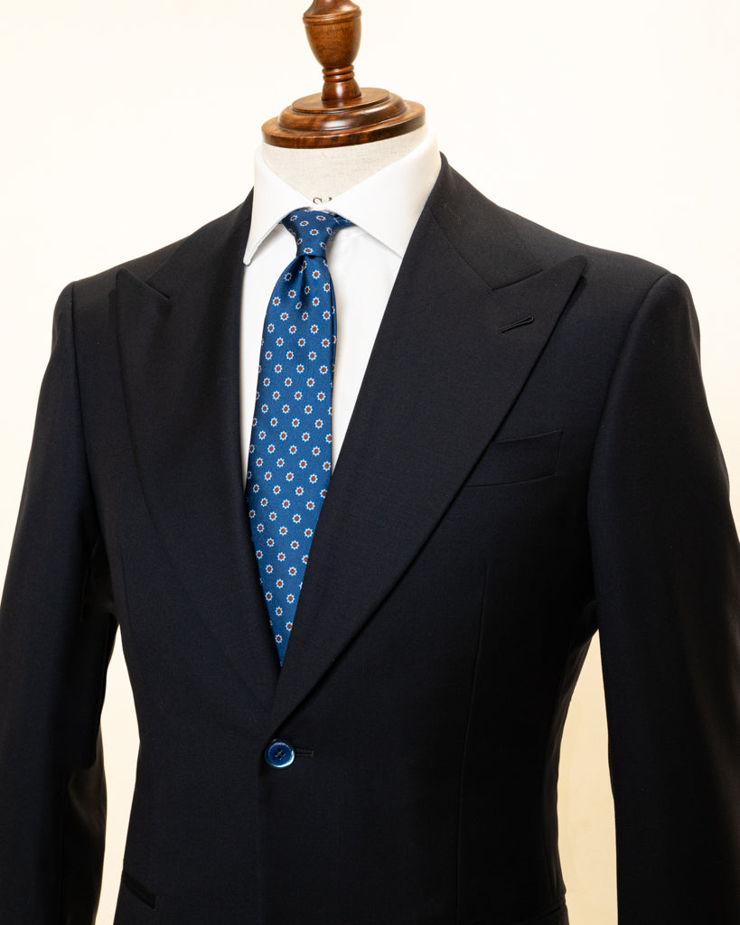 Bernini Blue Suit with Custom Lining