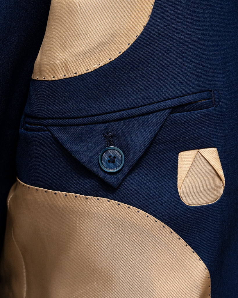 Bernini Navy Suit with Vest