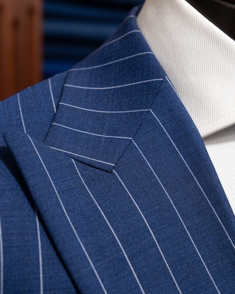 Pinstripe Navy Blue Bernini Suit
