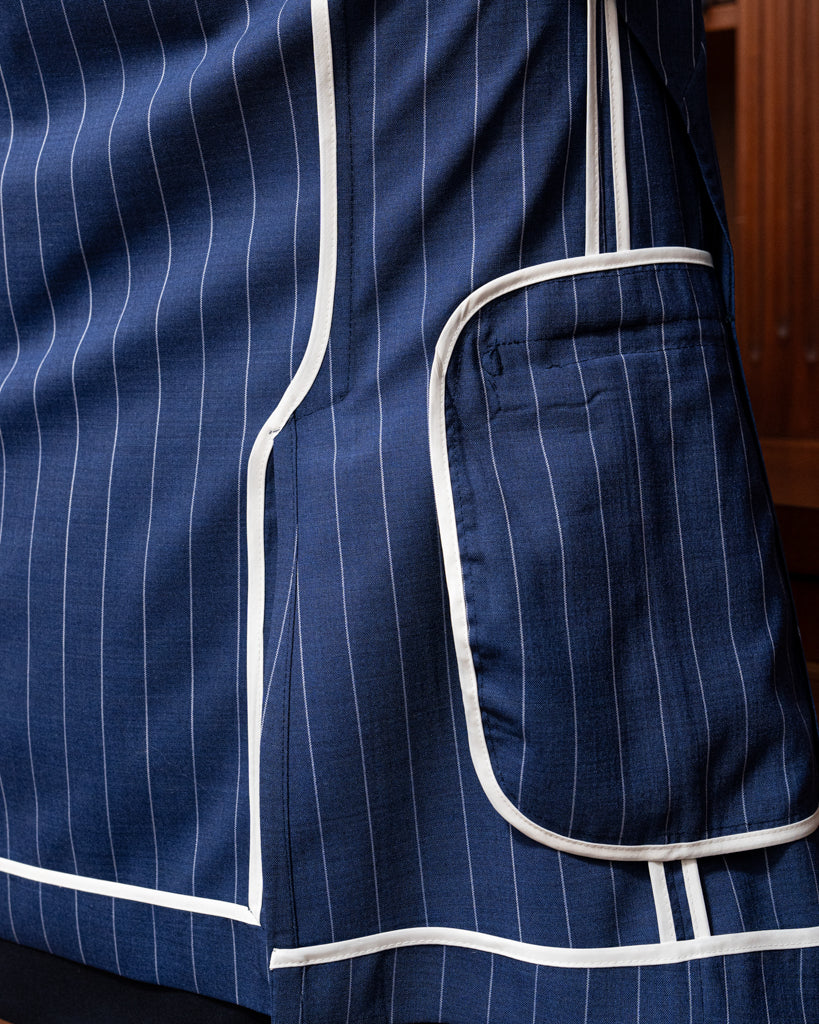 Pinstripe Navy Blue Bernini Suit