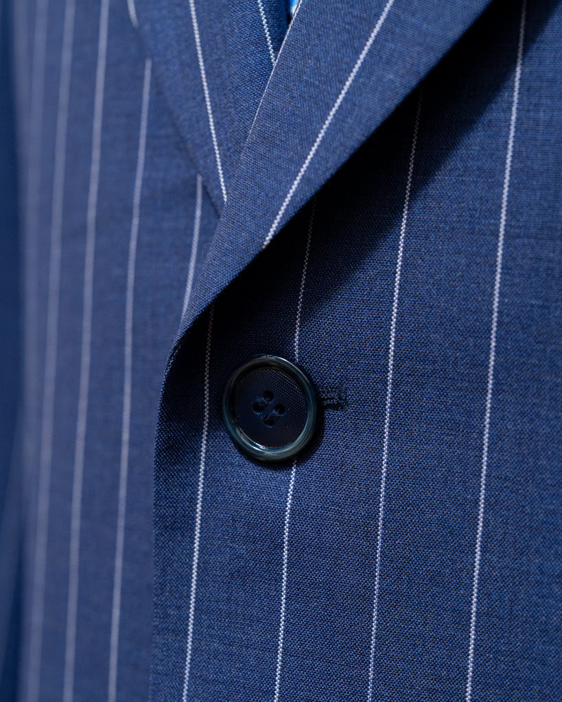 Pinstripe Navy Blue Bernini Suit