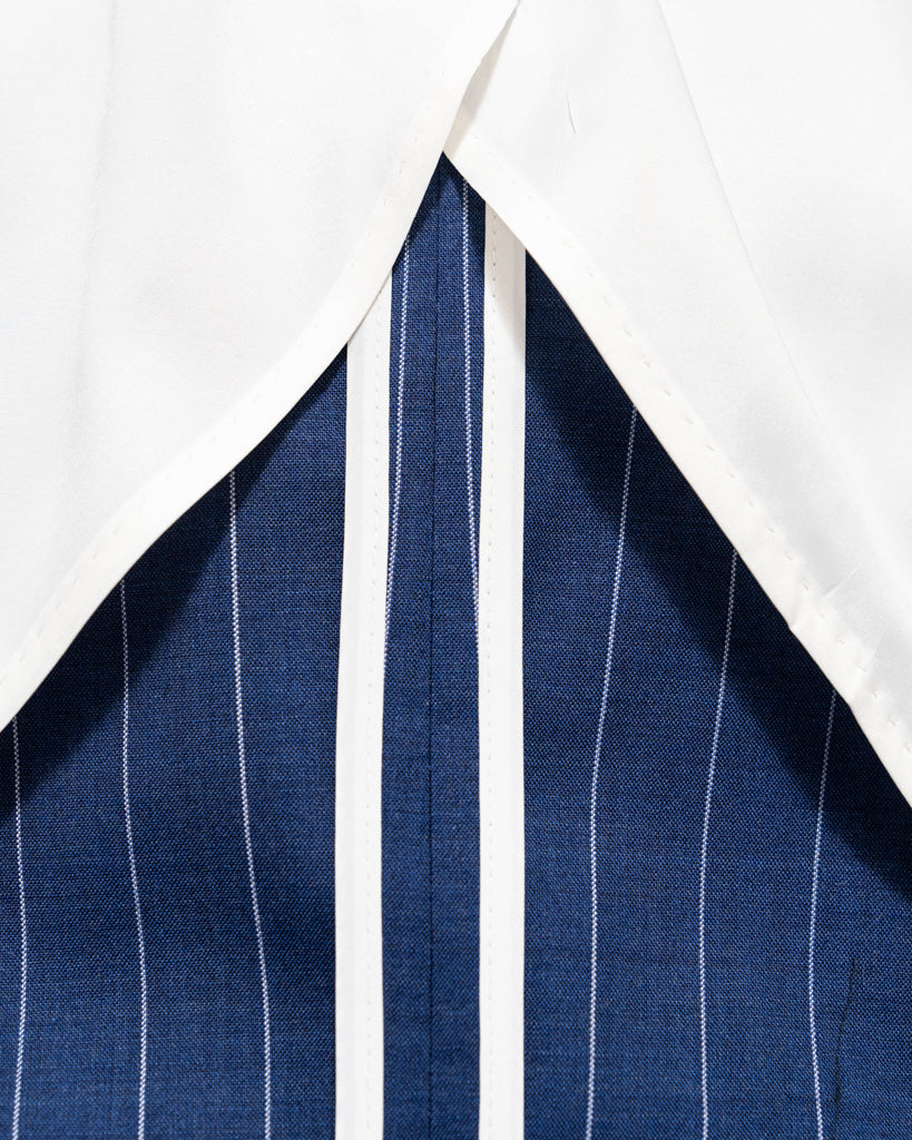 Pinstripe Navy Blue Bernini Suit