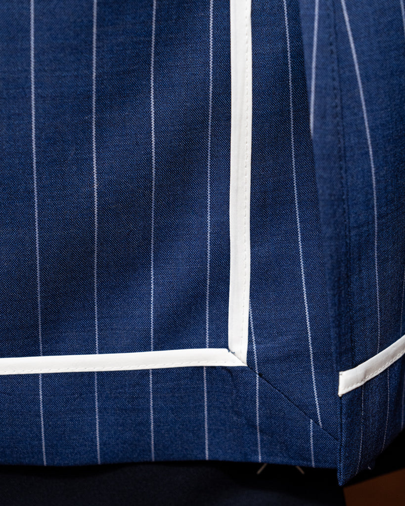 Pinstripe Navy Blue Bernini Suit