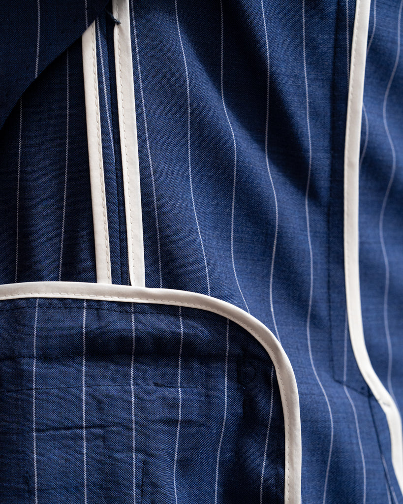 Pinstripe Navy Blue Bernini Suit