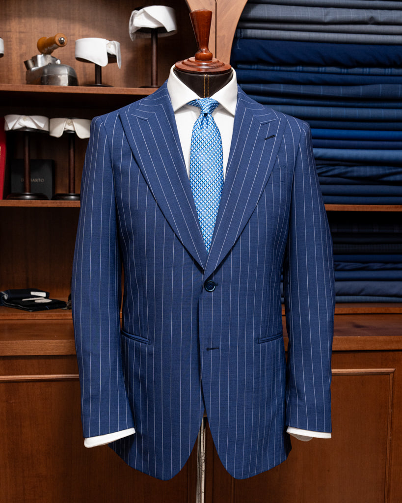 Pinstripe Navy Blue Bernini Suit