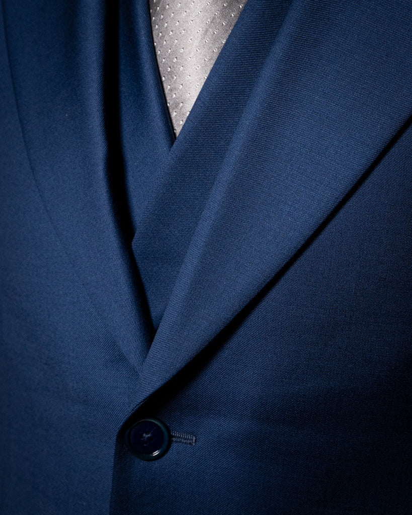 Bernini Navy Blue Suit with Vest