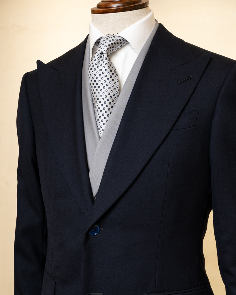  Bernini Midnight Blue Suit with Vest 