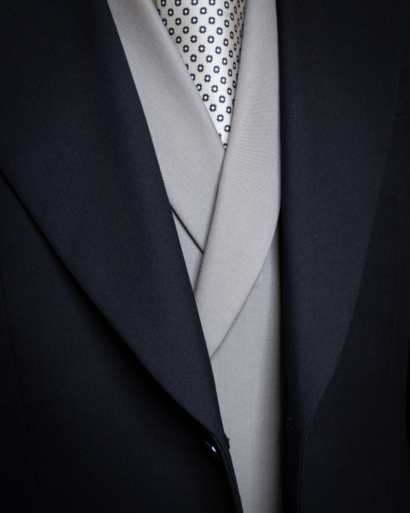  Bernini Midnight Blue Suit with Vest 