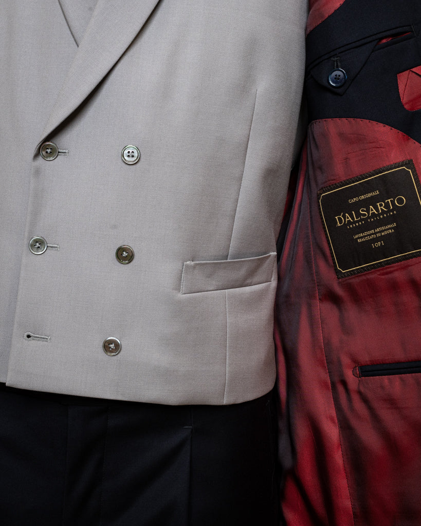  Bernini Midnight Blue Suit with Vest 