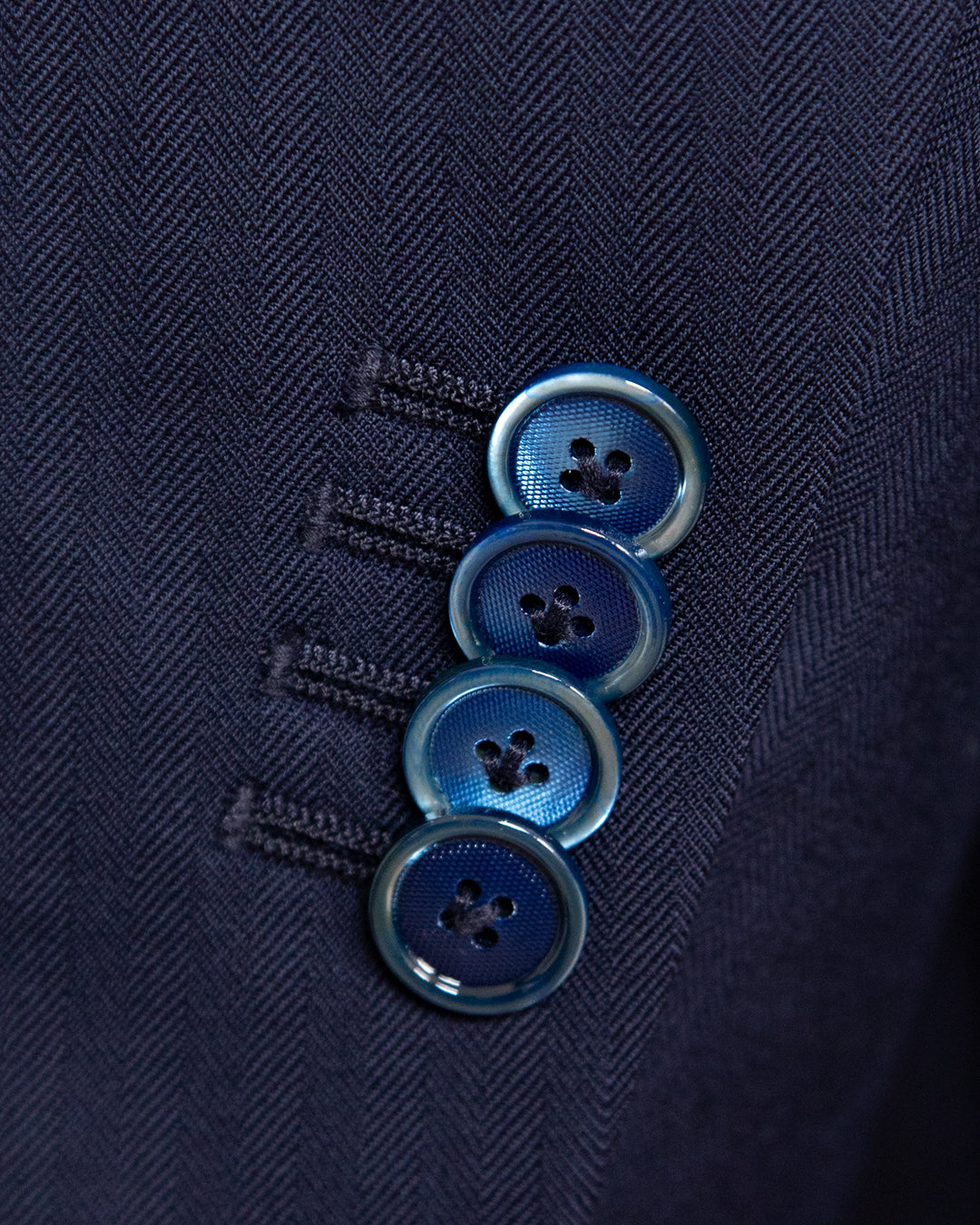 Abito Bernini Blu Spinato