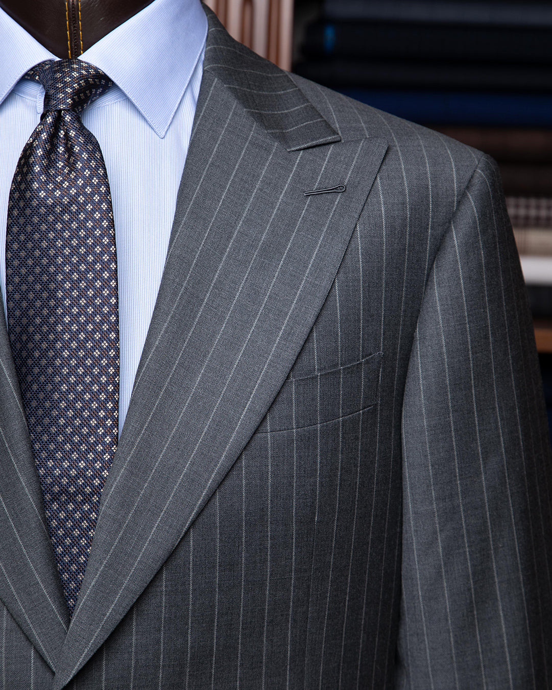 Bernini Grey Pinstripe Suit