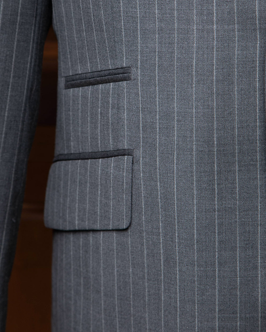 Bernini Grey Pinstripe Suit