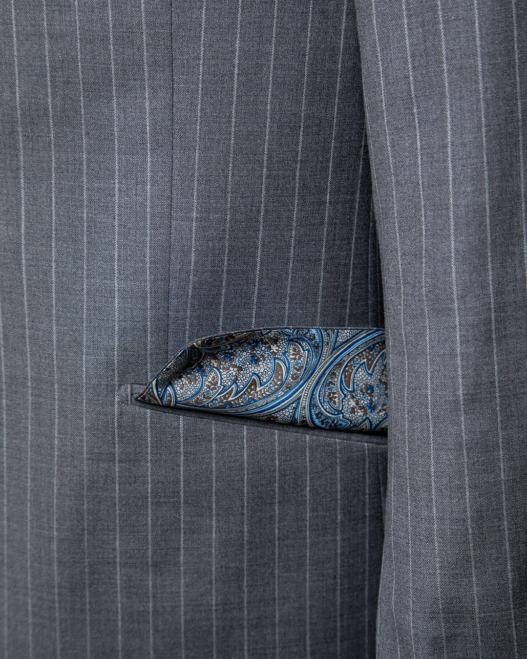 Bernini Grey Pinstripe Suit