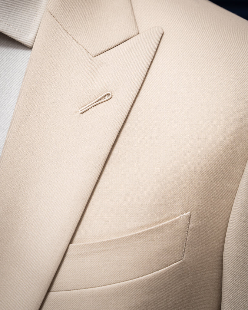Abito Bernini Beige Panna con Gilet