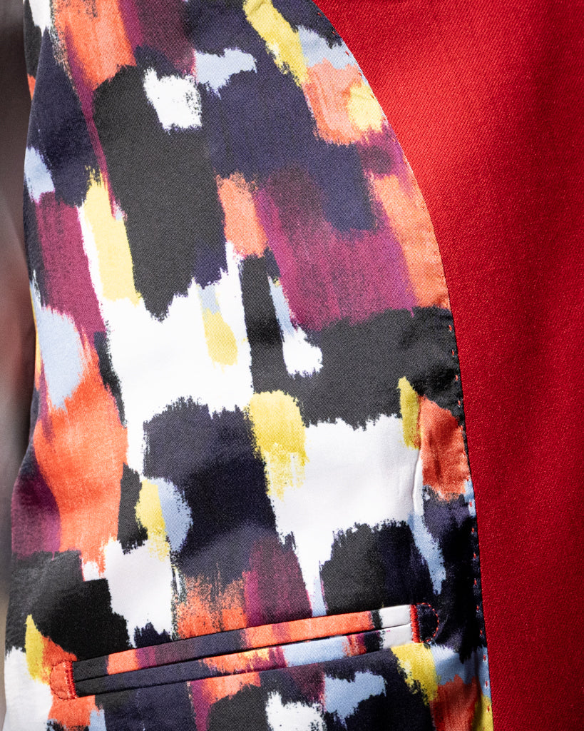 Bernini Coral Red Suit