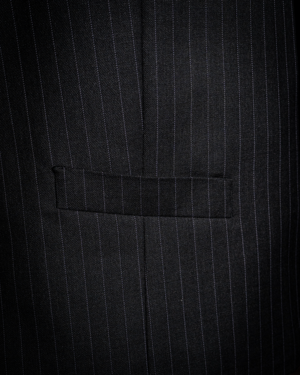 Abito Canova Gessato Grigio con Gilet