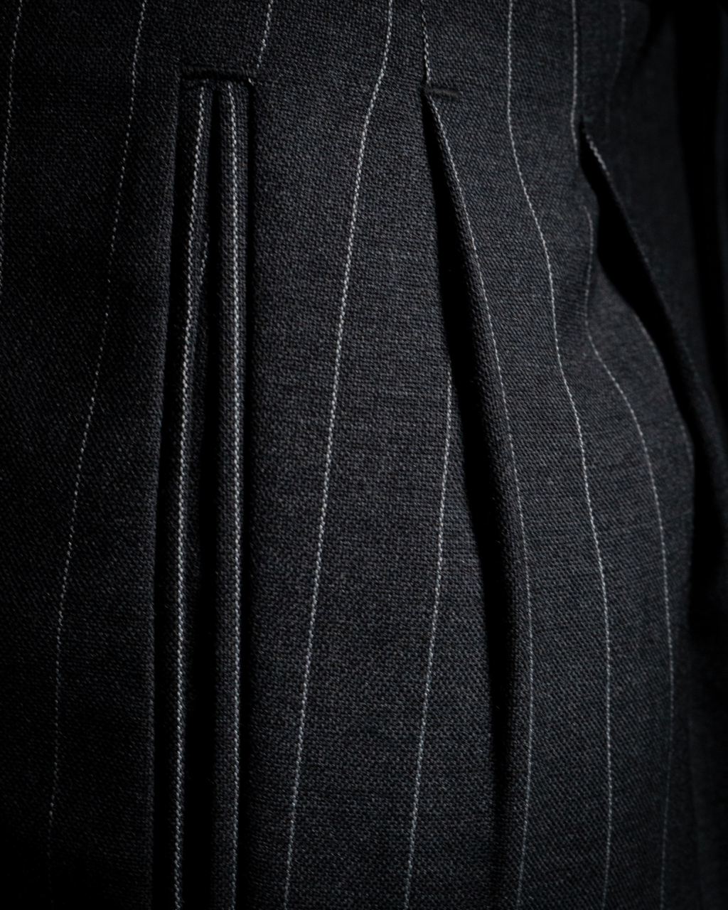 Abito Canova Gessato Grigio con Gilet