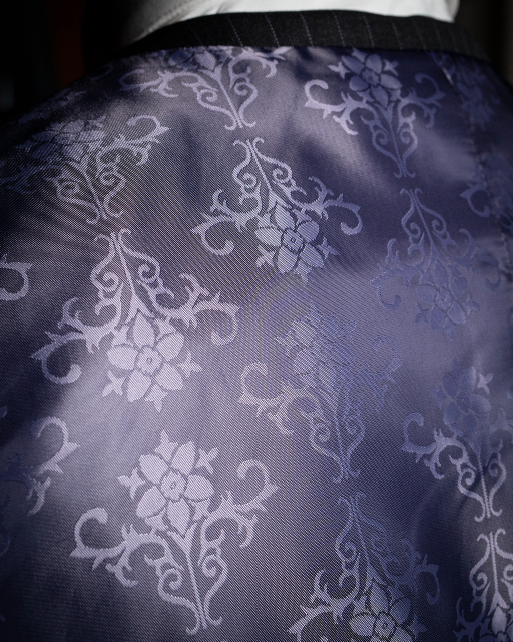 Abito Canova Gessato Grigio con Gilet