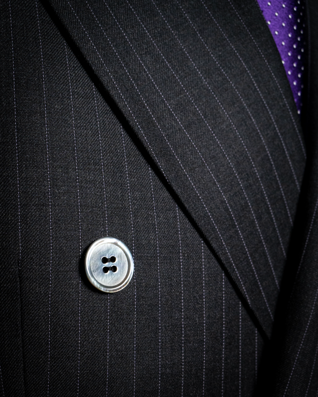Abito Canova Gessato Grigio con Gilet