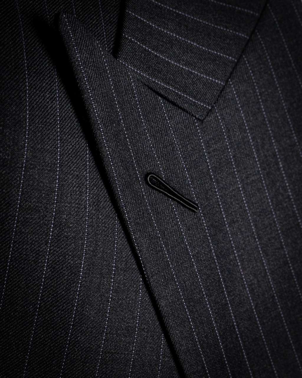 Abito Canova Gessato Grigio con Gilet