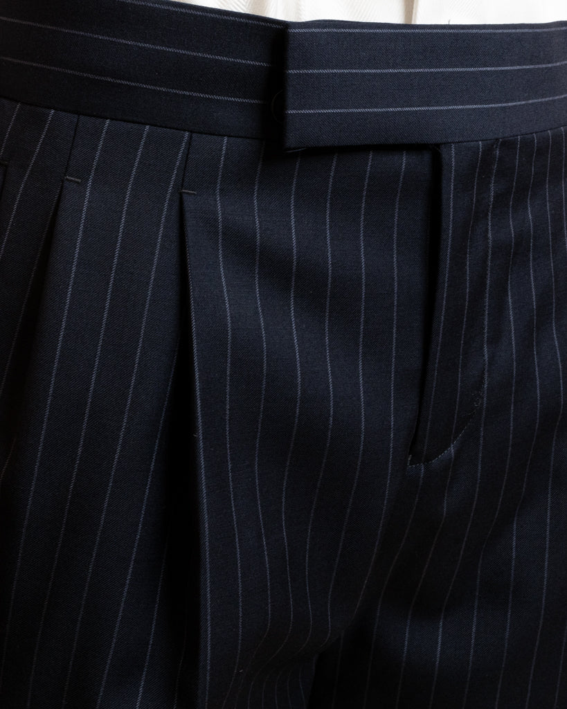 Abito Canova Blu Gessato