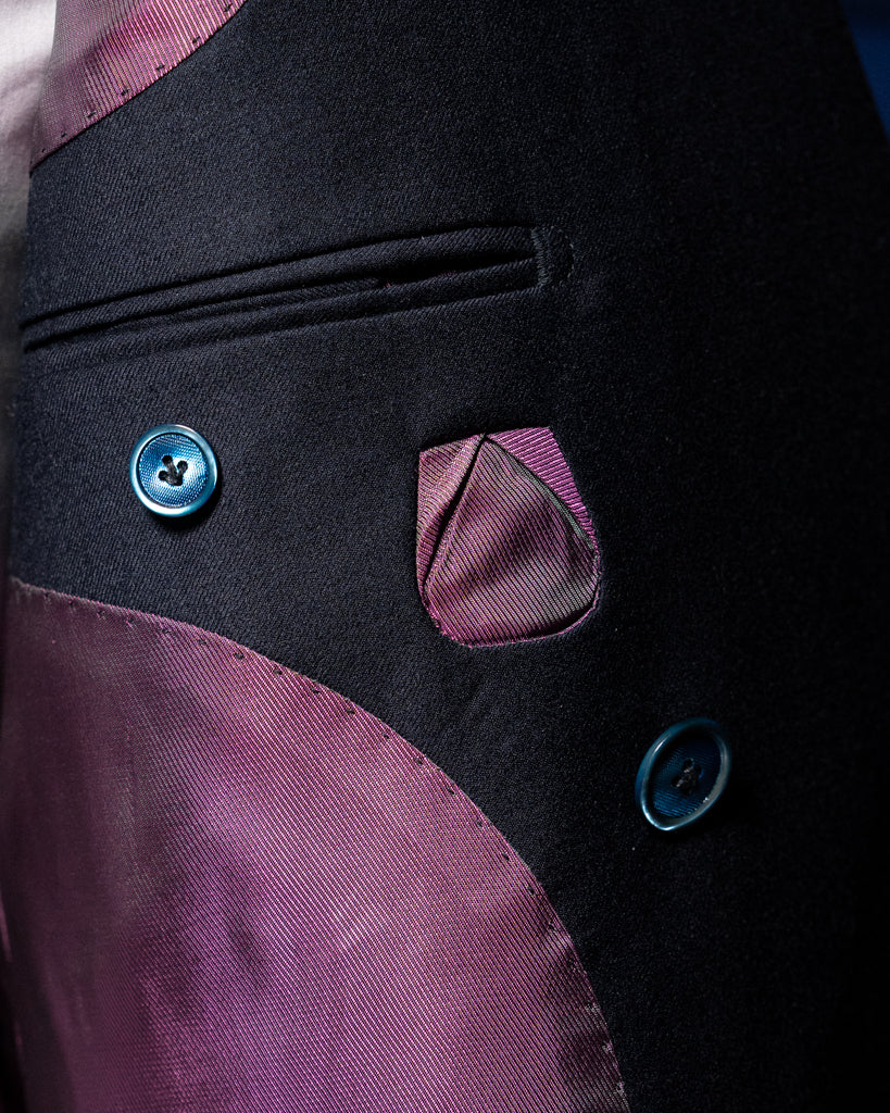 Canova Blue Flannel Suit