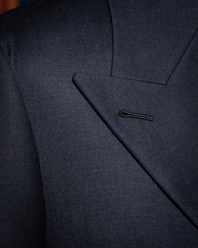 Canova Blue Flannel Suit